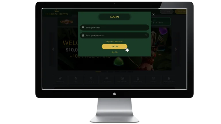 Golden Crown Casino: Registration